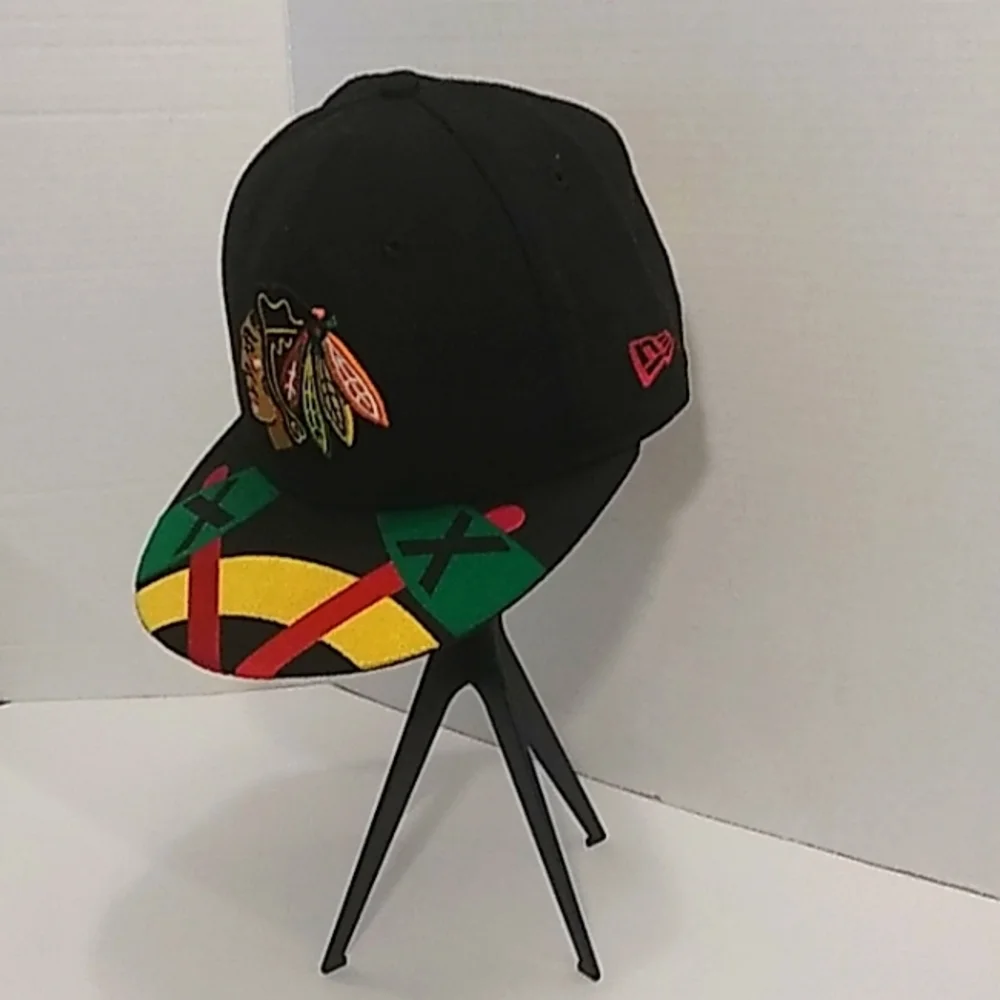 New Era Fitted 59fifty Chicago Black Hawks Hat 🧢